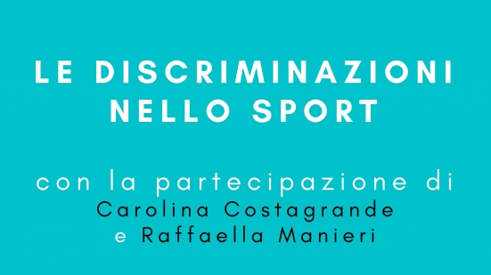 "Le discriminazioni nello sport", iniziativa questa sera al Centro socioculturale "Pino Monaldi" di Pesaro