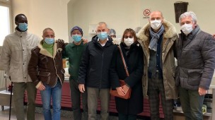 Il Rotary Club Pesaro a fianco della Caritas, 60 pasti offerti e serviti dai tanti volontari per il pranzo di Natale