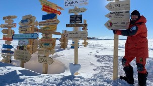 Il ricercatore fanese Rodolfo Canestrari è tornato dalla missione in Antartide, Seri: "La città è orgogliosa di te"