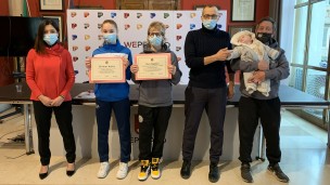 Il "Plauso della Città" ai campioni di taekwondo Ilaria Baglioni, Elisabetta Badioli e Marco Manzini