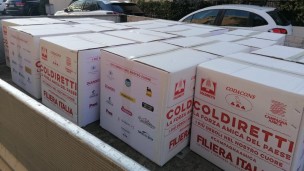 Coldiretti Pesaro e Urbino, tornano i pacchi solidali: altri 2mila chili di cibo alle famiglie bisognose