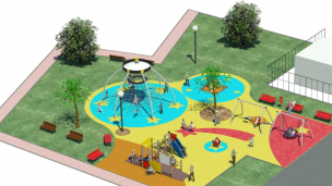 Sant'Orso ancora di più a misura di bambino: un nuovo parco inclusivo in via Petri per bambini dai 3 ai 16 anni