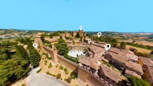 Il progetto "Virtual Tour Gradara - Capitale del Medioevo" è stato presentato al Senato