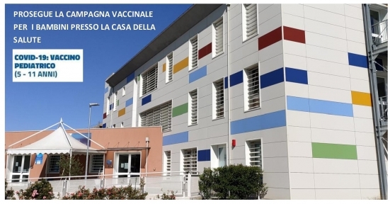Una settimana con 3 giornate di vaccini presso la "Casa della Salute" di Montecchio a Vallefoglia