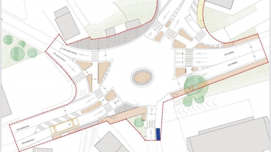 Approvato il progetto che renderà definitiva la rotatoria di largo Tre Martiri, Belloni: "Sicura e funzionale"