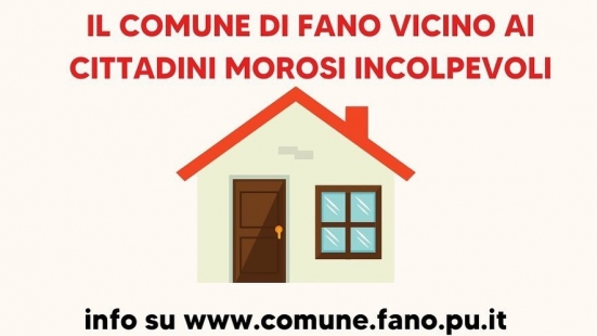 Fondo Affitto del Comune di Fano, fino al 25 febbraio si potrà fare domanda per la richiesta di contributo