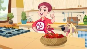 La food blogger marchigiana Benedetta Rossi sarà "SuperBenny" nel cartoon in onda su Discovery+