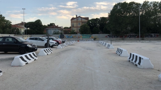 Parcheggio di Villa Marina, nuova pavimentazione per i 4000mq compresi tra viale Trieste e Gorizia a Pesaro