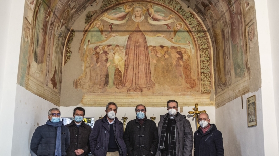 Chiesa della Madonna dell'Homo, Paolini: "Al lavoro per restituire il gioiello di Nelli a Urbino"
