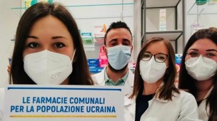 Dalle Farmacie Comunali di Aset un aiuto concreto per sostenere la popolazione ucraina