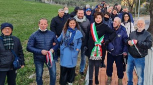 A Tavullia inaugurato l'ultimo tratto di marciapiede che collega in sicurezza Case Bernardi a Rio Salso