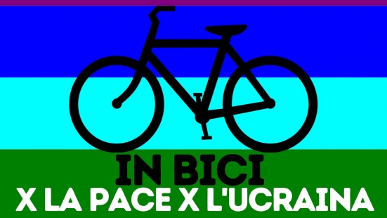 Venerdì a Pesaro "In bici per la pace per l'Ucraina", ritrovo alle 17:30 in via Morosini (ingresso ex Amga)