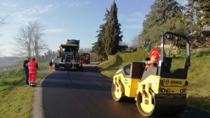Strade provinciali, Paolini: "Lavori per 700mila euro tra asfalti e sistemazione di tratti ammalorati"