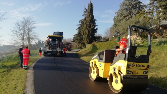 Strade provinciali, Paolini: "Lavori per 700mila euro tra asfalti e sistemazione di tratti ammalorati"