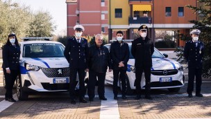 A Cartoceto il nuovo parco mezzi comunale è totalmente elettrico, Rossi: "Veicoli a zero emissioni"