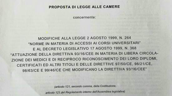 Accesso ai corsi universitari, Biancani: "La nostra proposta al Parlamento va nella giusta direzione"