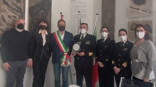 Il Direttore Marittimo delle Marche in visita a Gabicce Mare per un incontro con il Sindaco e la Giunta