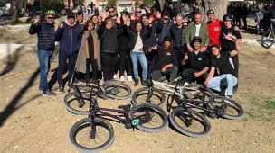 Inaugurato il trail park Calamita nell'area compresa tra via Petrarca, via Ariosto e piazza Alfieri a Pesaro