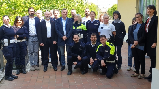 Il benvenuto dei sindaci Pascuzzi e Gasperi al nuovo Comandante della Polizia Locale di Gabicce e Gradara