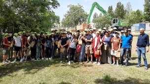 Marche Multiservizi, studenti e studentesse del Liceo "Marconi" di Pesaro in visita alla discarica di Ca' Asprete