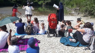 Quasi 300 bambini e adulti alla prima "Festa dei lettori e della lettura dei Sistemi bibliotecari dell'entroterra"