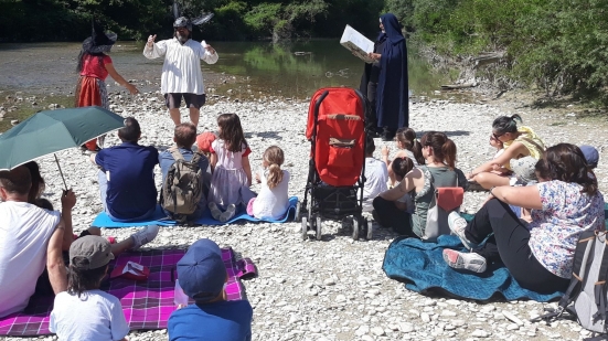 Quasi 300 bambini e adulti alla prima "Festa dei lettori e della lettura dei Sistemi bibliotecari dell'entroterra"