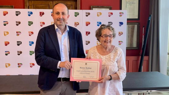 Da 63 anni sceglie Pesaro per passare l'estate, Renée Roblot: "La prima volta nel '59 in questa splendida città"