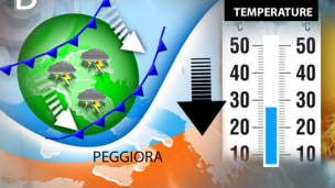 Stop al caldo afoso, in arrivo temporali e calo delle temperature fino a 10 gradi in tutta Italia