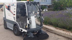 Marche Multiservizi, pulizia a impatto zero con la nuova spazzatrice 100% elettrica