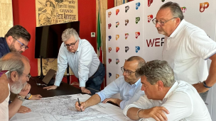 Ricci, Seri e Paolini al lavoro per l'arretramento della ferrovia anche a Fano