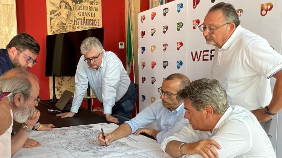 Ricci, Seri e Paolini al lavoro per l'arretramento della ferrovia anche a Fano