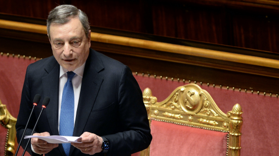 Draghi: "L'unica strada è ricostruire un patto di fiducia, sono qui perché me lo hanno chiesto gli italiani"