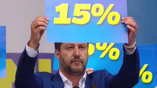 Salvini e la Lega hanno ribadito l'esigenza di "rafforzare ed estendere la flat tax fino a 100mila euro di fatturato"