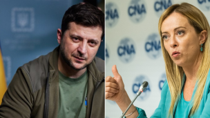 Colloquio telefonico Zelensky - Meloni: "Dall'Italia pieno sostegno all'Ucraina e alla libertà del suo popolo"