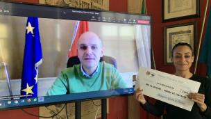 I 400 studenti e studentesse della Redazione gentile comunale di Pesaro donano 1200 euro a Cantiano