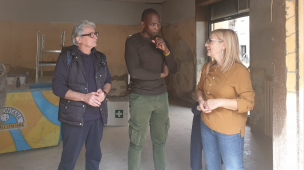 Soumahoro a Cantiano: "Ho ascoltato la disperazione di chi ha perso tutto, non vi lasceremo soli"
