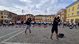 "Silent Fitness", un successo l'evento della Croce Rossa di Fano in collaborazione con Asi Pesaro e Urbino