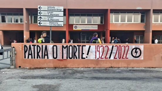 Striscione al campus, Paolini: "Sporgeremo denuncia, le forze dell'ordine faranno le opportune indagini"