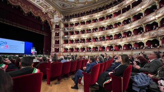 Ricci e Vimini a Brescia e Bergamo per l'inaugurazione dell'anno della Capitale Italiana della Cultura 2023