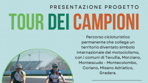 Domani a Tavullia si presenta il Tour dei Campioni, Paolucci: "Un progetto di carattere interregionale"