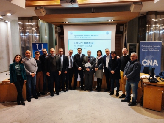 Opere pubbliche e appalti, CNA Pesaro Urbino: «Suddividere in lotti per consentire alle piccole imprese di ricostruire l’Italia»