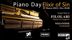 Giornata Internazionale del Pianoforte, mercoledì 29 marzo l'esibizione di Filolari a Pesaro all'Elixir of Sin