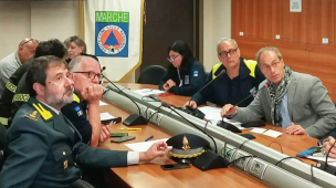 Allerta meteo arancione prolungata anche per domani nella parte centro settentrionale delle Marche