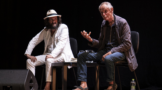 Venerdì al Parco Miralfiore lo spettacolo "Le rose di Sarajevo" di e con Erri De Luca e Cosimo Damato