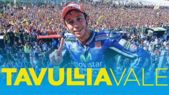 "TavulliaVale" si terrà il 7 settembre alle 20:30 con la consegna delle chiavi della città a Valentino Rossi