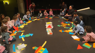 Sabato alla Sala della Repubblica del Teatro Rossini di Pesaro il laboratorio-spettacolo "La Storia di Q"