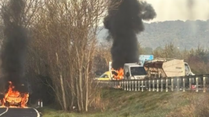 Assalto al furgone portavalori, otto malviventi in fuga ed ora è caccia all'uomo in tutta la provincia