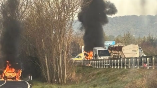 Assalto al furgone portavalori, otto malviventi in fuga ed ora è caccia all'uomo in tutta la provincia