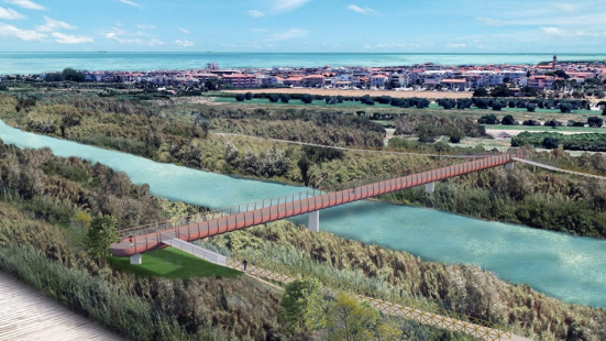 Acquaroli: "Aperta la gara per la realizzazione del ponte ciclopedonale che collegherà Marche e Abruzzo"