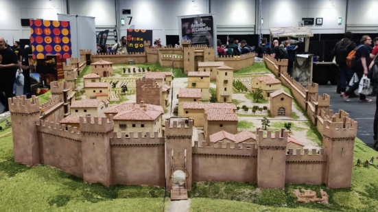 A Londra è stato presentato in anteprima il modello in scala "giocabile" del borgo medievale di Gradara